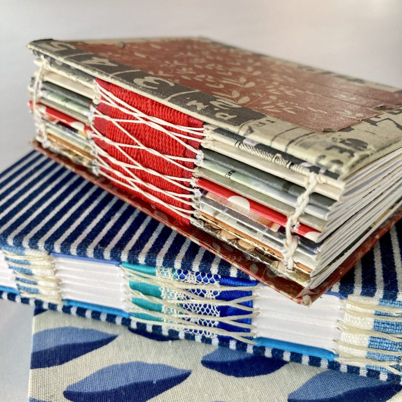 French Link Stitch Bookbinding