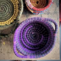 Coiled Fabric Baskets