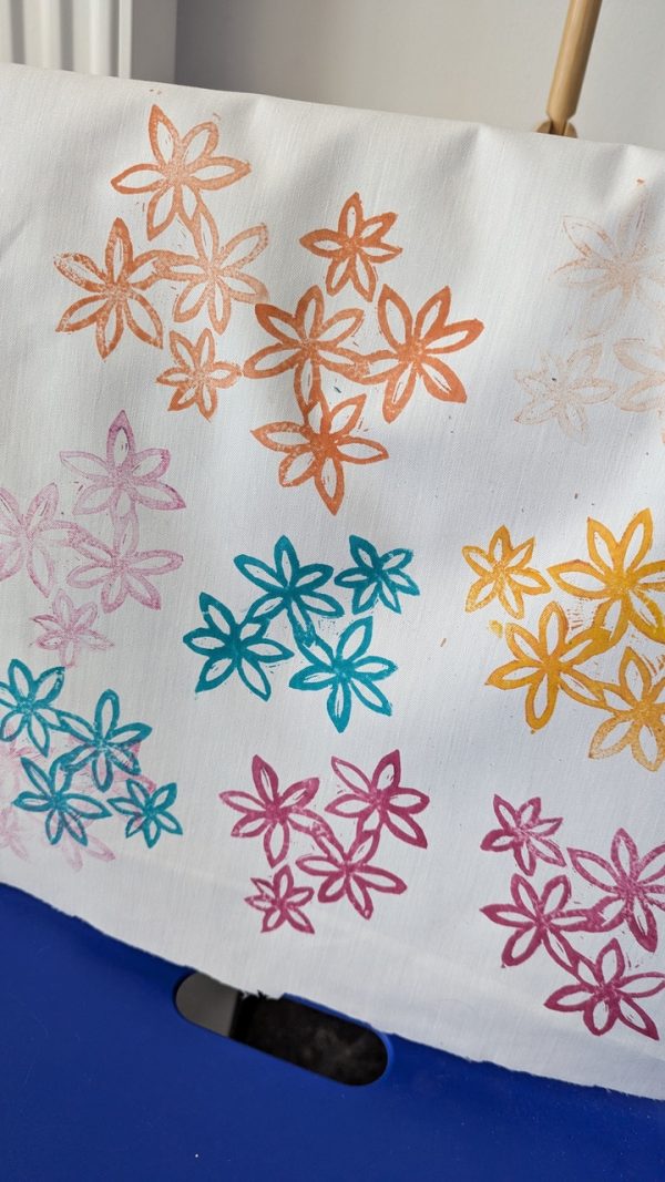 Repeat Pattern - Block and Lino Printing - Image 7