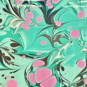 Marbling on Paper and Fabric