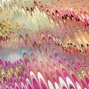 Marbling on Paper and Fabric