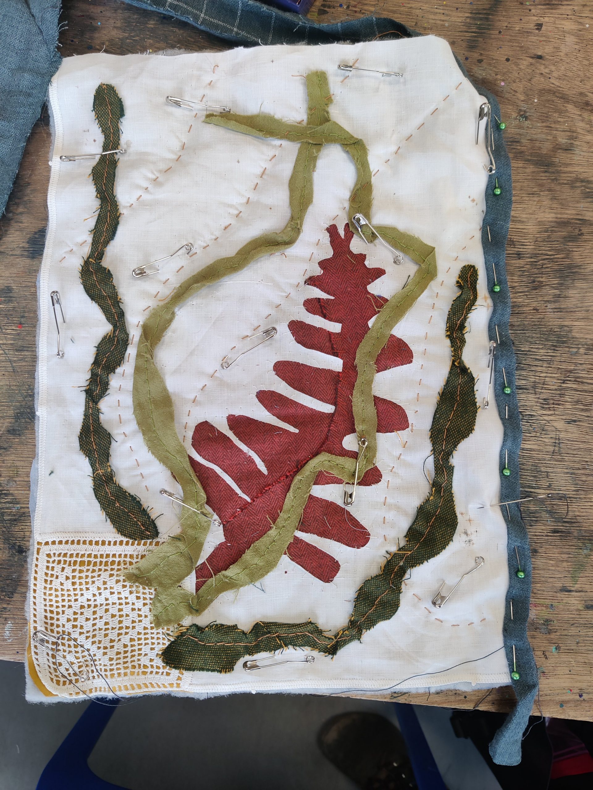 Hand-Stitched Autumn Mini-Quilting - Image 13