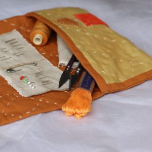 Hand Quilted Project Pouches