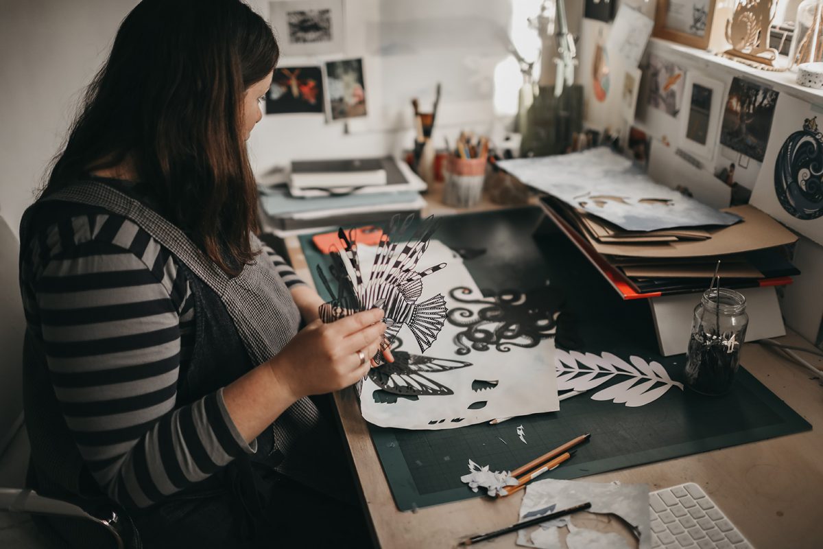 Illustrative Paper Cutting with Emily Hogarth - Image 9