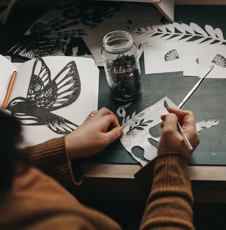 Illustrative Paper Cutting with Emily Hogarth