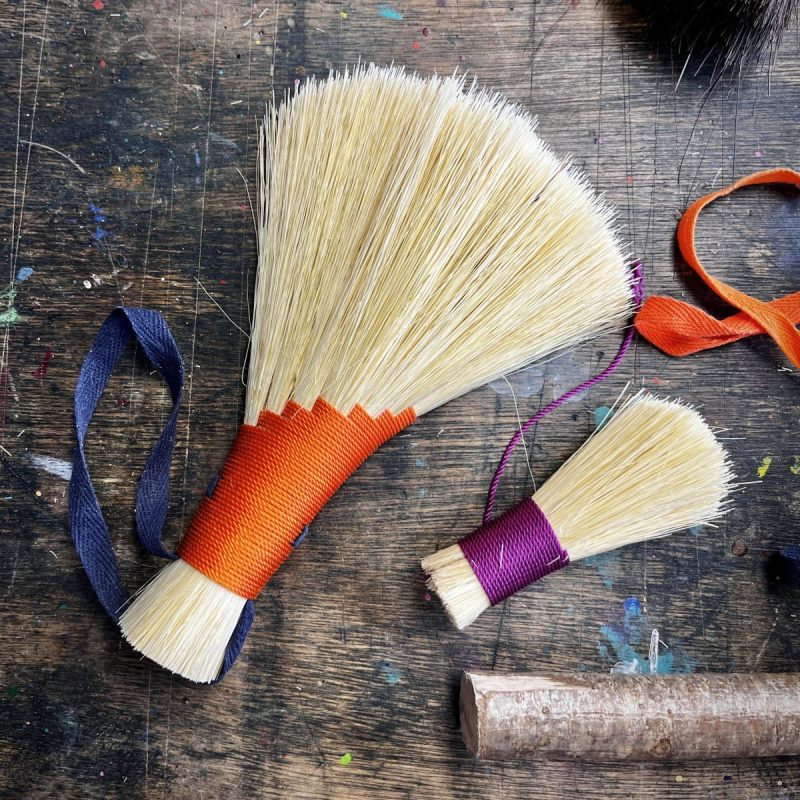 Hand-bound Brush Making
